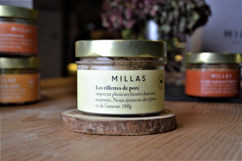Millas Rillettes z vepřového břicha - 180 g