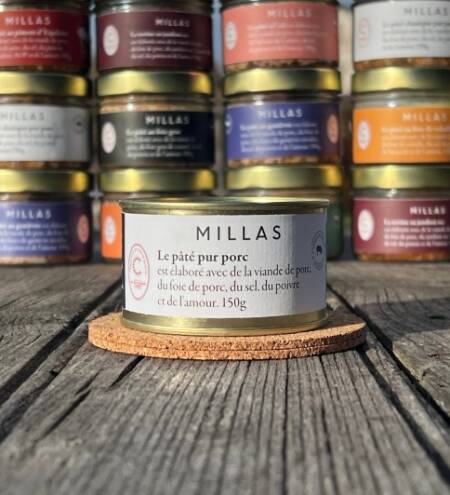 Millas klasická paštika z čistého vepřového masa - 150 g