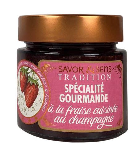 Džem jahody vařené v šampaňském - 270 g
