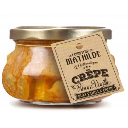 Mini palačinky dušené v rumovém sirupu s vanilkovou příchutí - 270 g