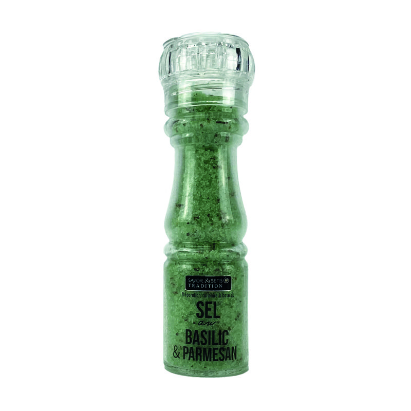 Parmazánová sůl s bazalkou - 150g