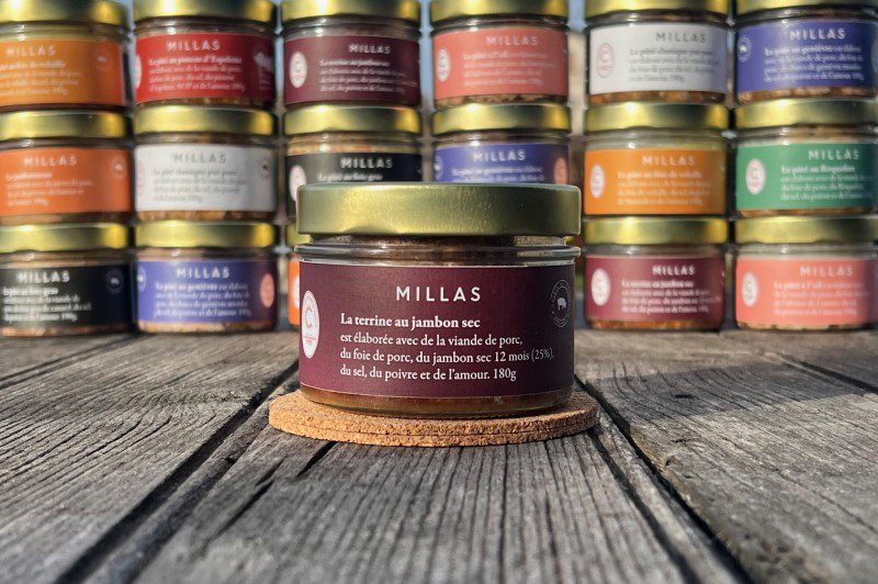 Millas paštika ze sušené šunky - 180 g