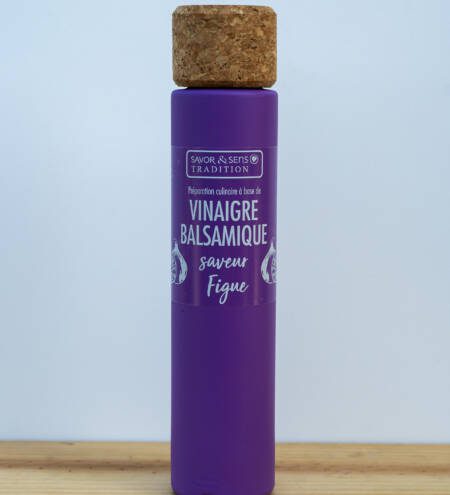 Savor & Sens Vinaigre Balsamique s příchutí fíku - 200ml - fialové balení