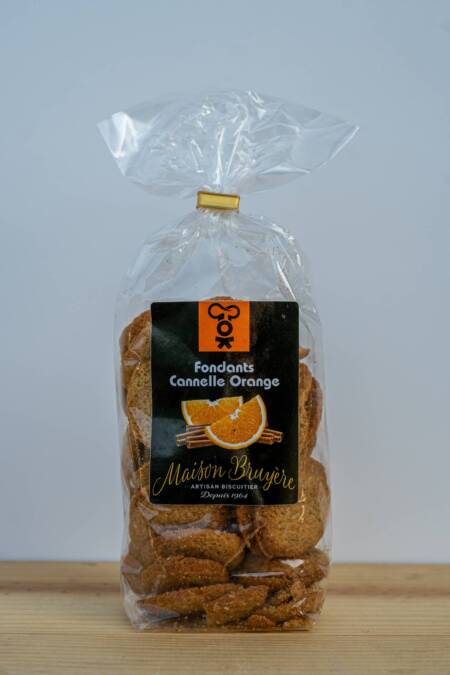 Máslové sušenky s pomerančem a skořicí - 110g