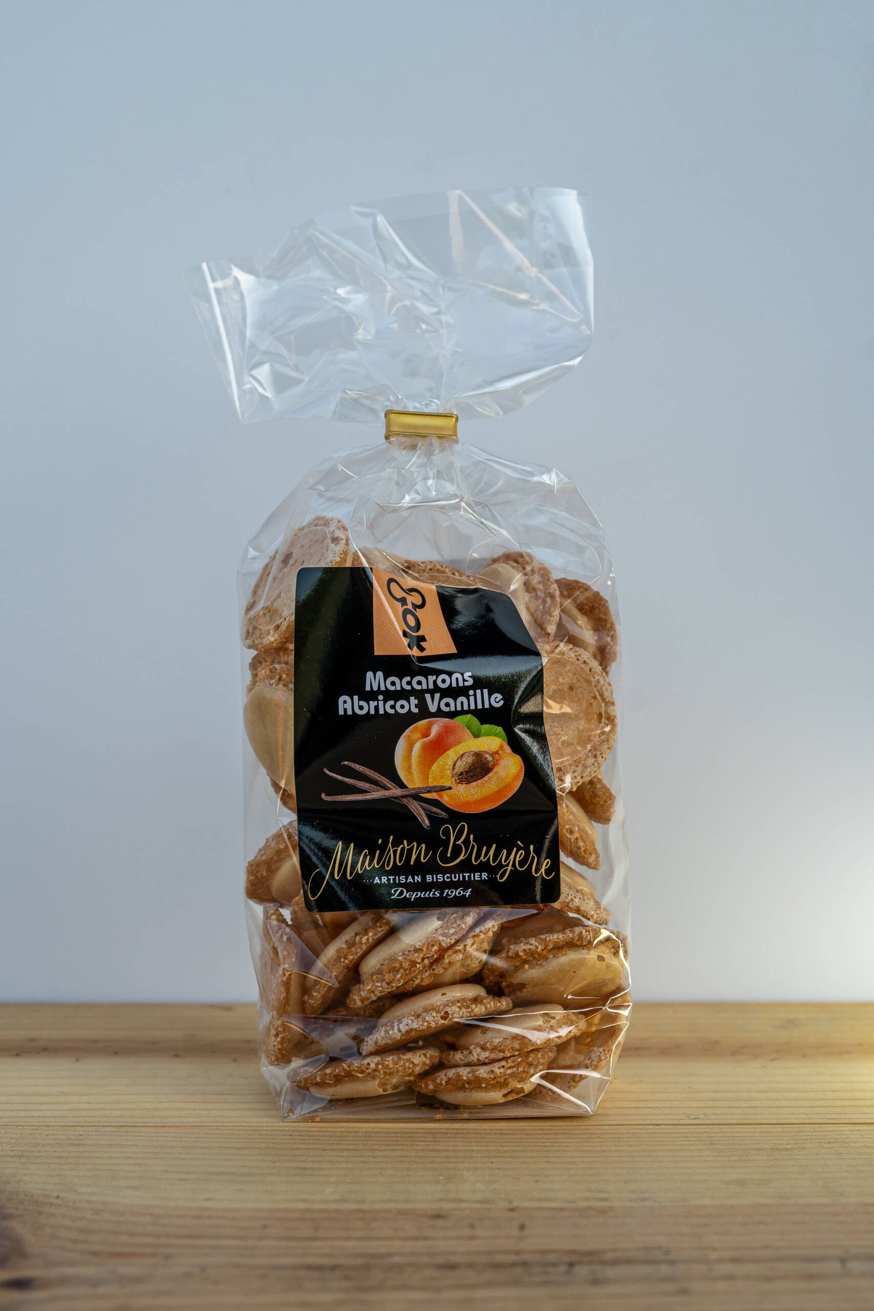 Křupavé makronky s meruňkou a vanilkou - 80g