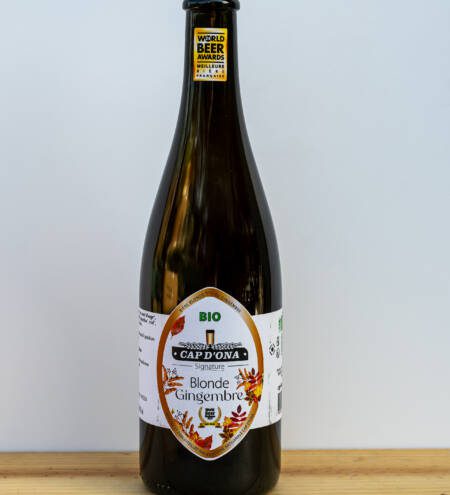 Cap d'Ona Blonde Gingembre BIO - ALK7% - 250ml