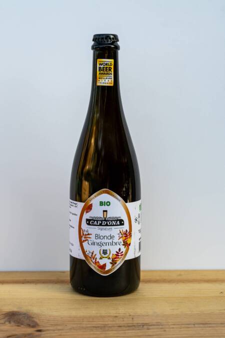 Cap d'Ona Blonde Gingembre BIO - ALK7% - 750ml