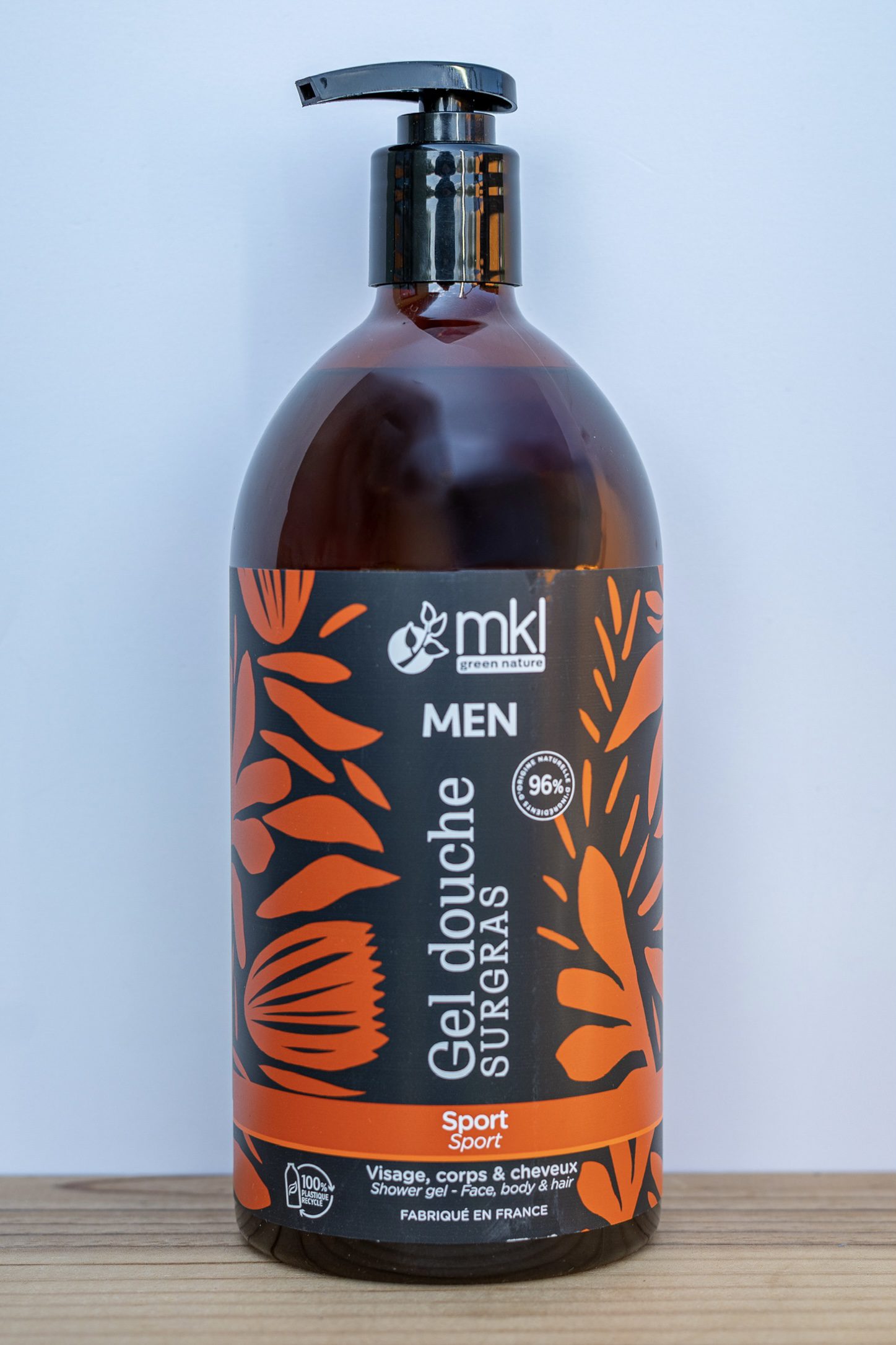 MKL Sprchový gel pro muže - Sport - 1l