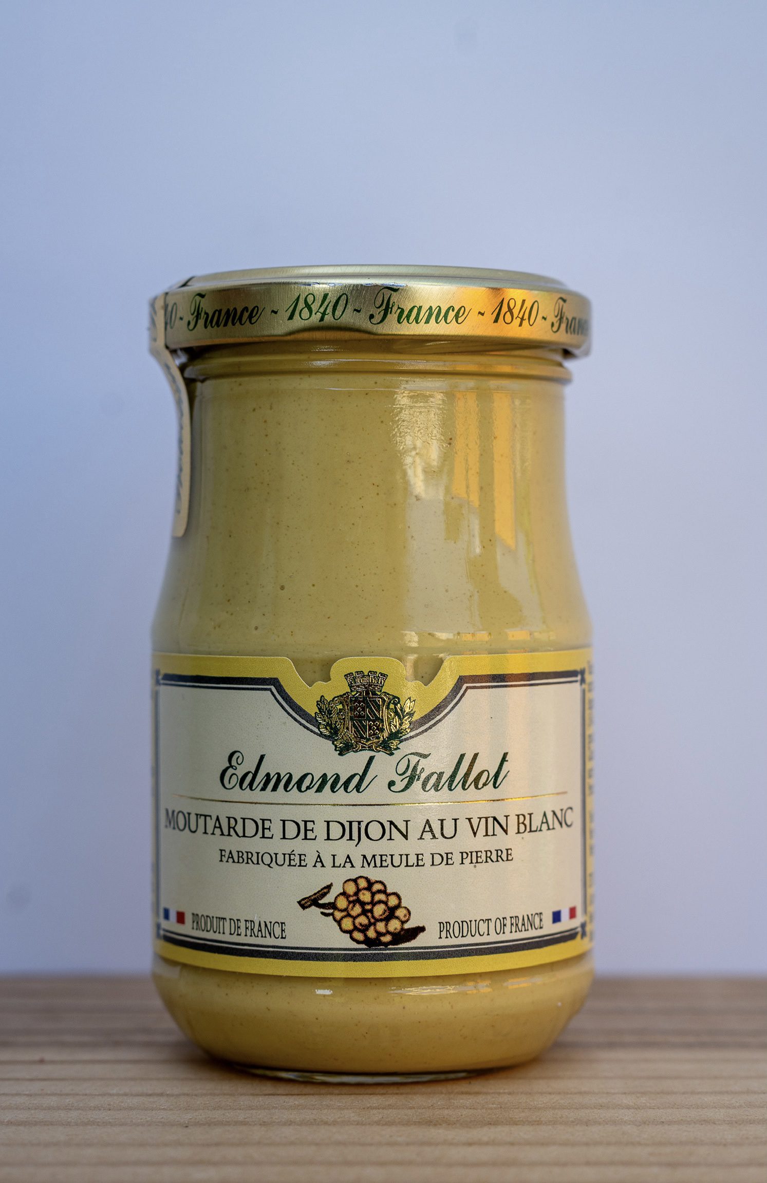 Edmond Fallot - Moutarde de Dijon au Vin Blanc - 210g