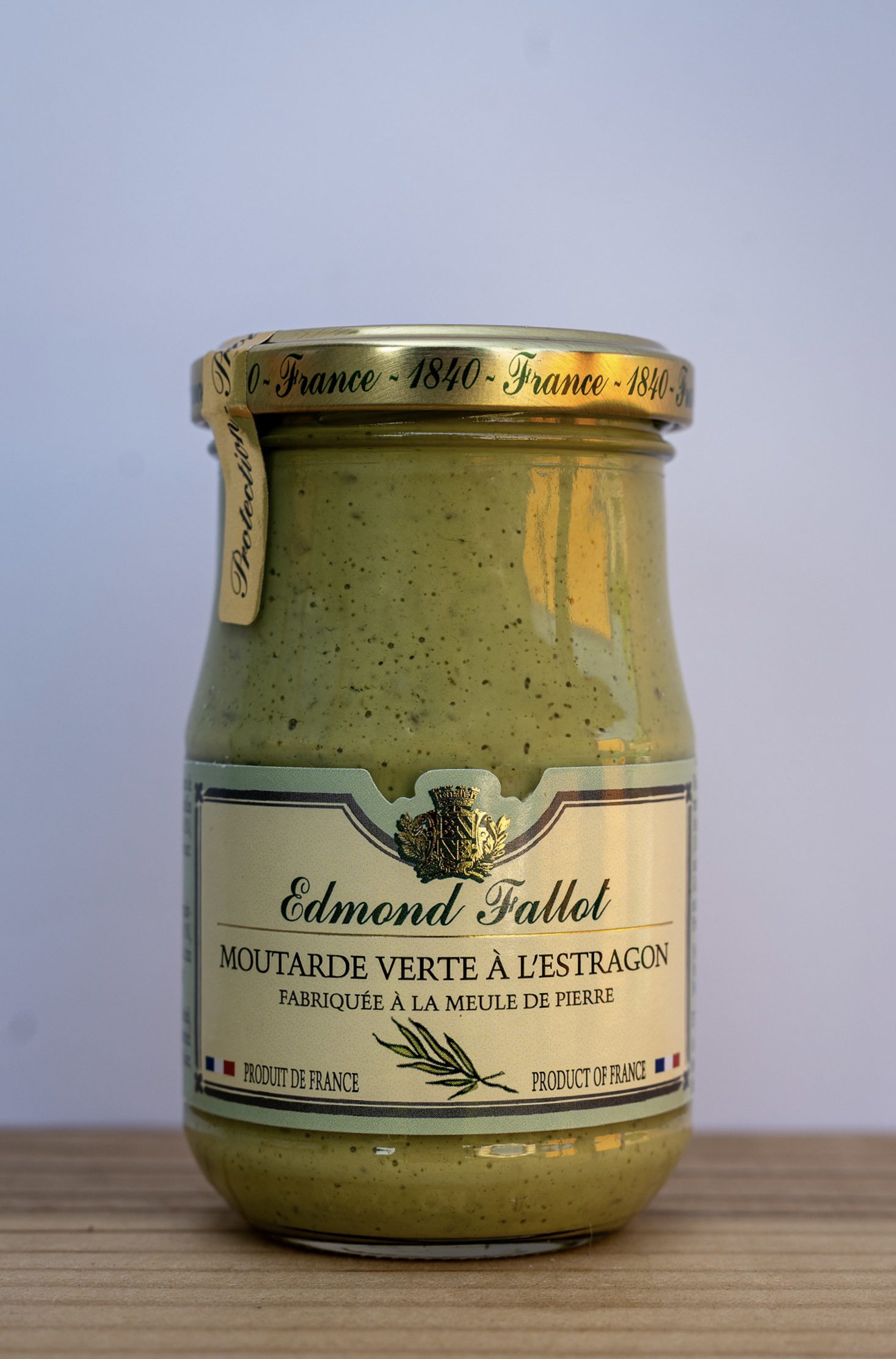 Edmond Fallot - Moutarde Verte à l’Estragon - 210g