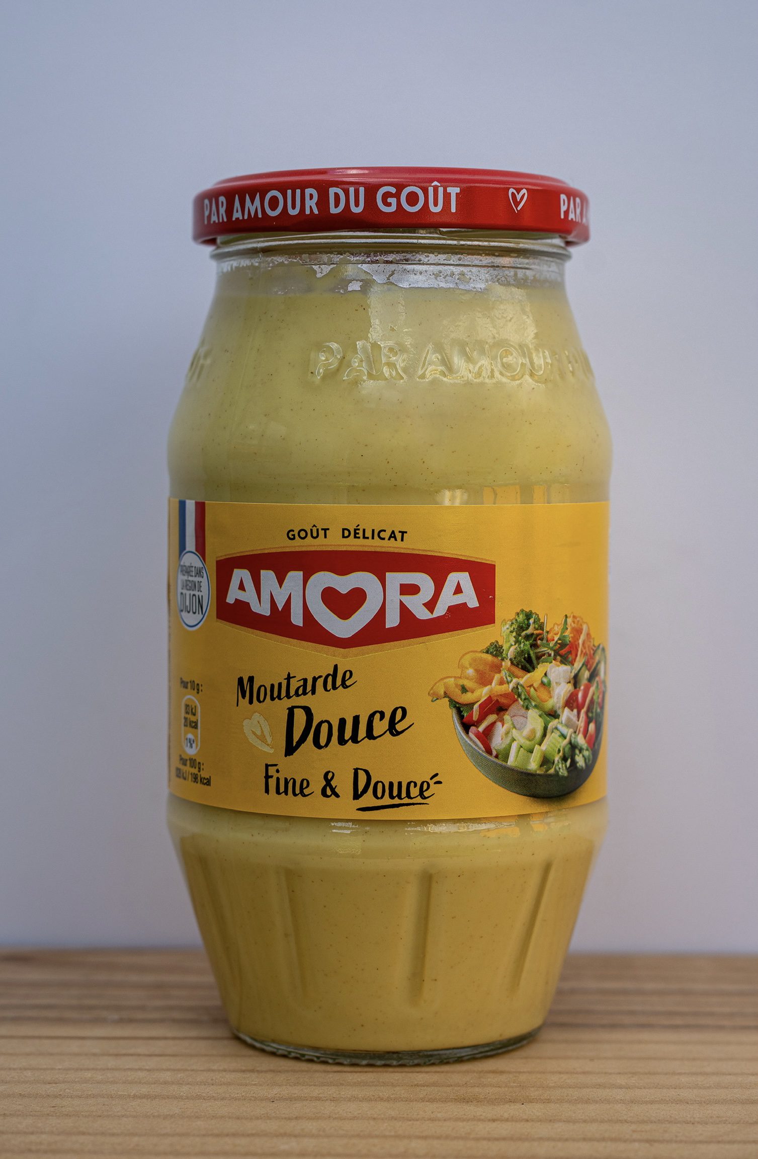 Amora Moutarde Douce - jemná francouzská hořčice - 435g