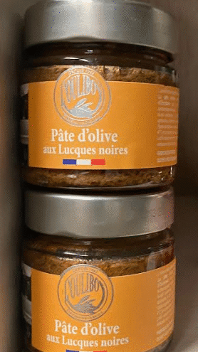 Olivová pasta z černých oliv Lucques - 100g