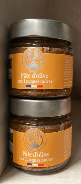 Olivová pasta z černých oliv Lucques - 100g