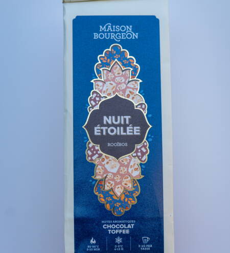Nuit Étoilée Rooibos s nugátem a bílou čokoládou, Maison Bourgeon - 100g