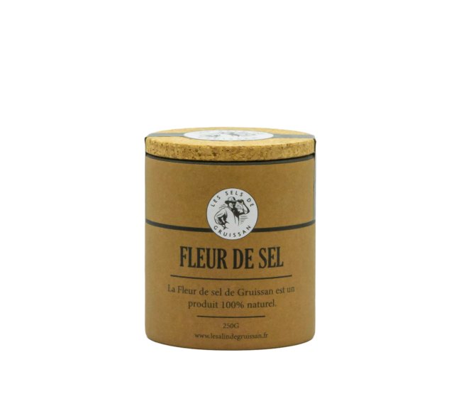 Gruissan – 100% přírodní mořská sůl - Čistá sůl - 250g