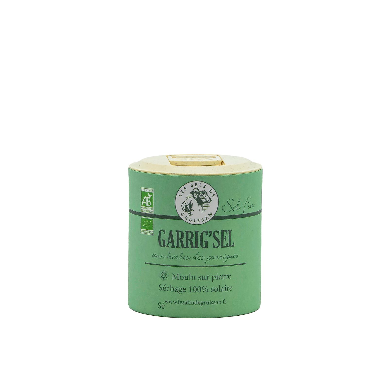 Gruissan – Sůl Garrig´sel – obohacená o BIO bylinky -Solnička- 250g