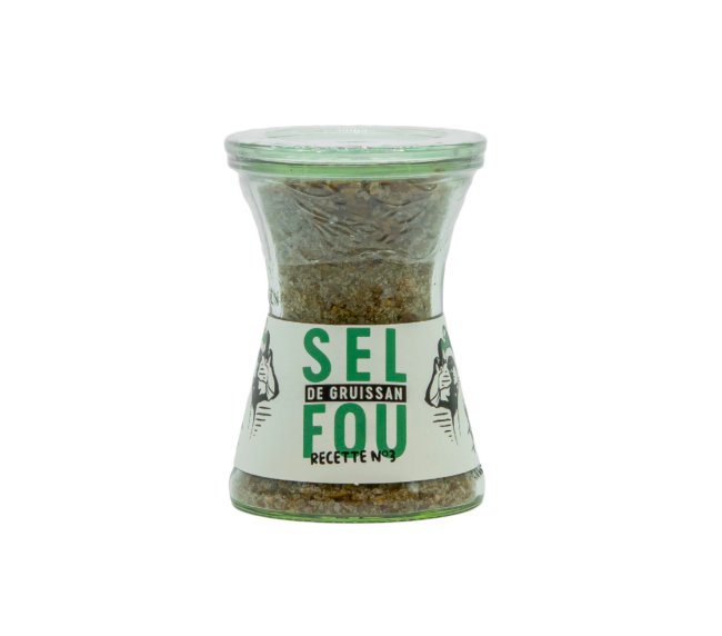 Gruissan – 100% přírodní mořská sůl s příměsí BYLINEK -SEL FOU- No.3 - 330g