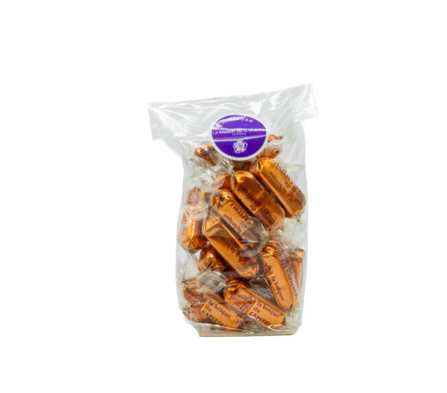 Pralinkové bonbóny z listového těsta “Oranžové cihličky” Violette –165g