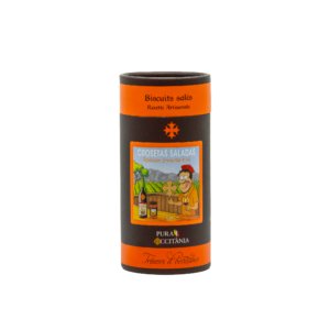 Slané sušenky Crosetas Saladas s Parmazánem, Ementálem a česnekem - 125 g