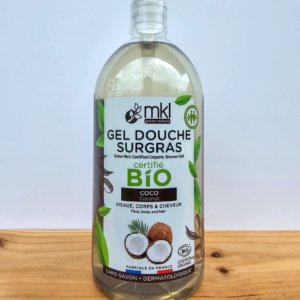 MKL - BIO Sprchový gel s kokosovým olejem - na tělo, obličej i vlasy -1l