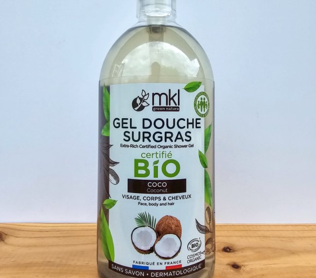MKL - BIO Sprchový gel s kokosovým olejem - na tělo, obličej i vlasy -1l