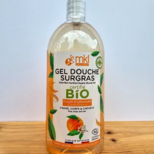 MKL - BIO sprchový gel s květy pomerančovníku - na tělo, obličej i vlasy - 1l