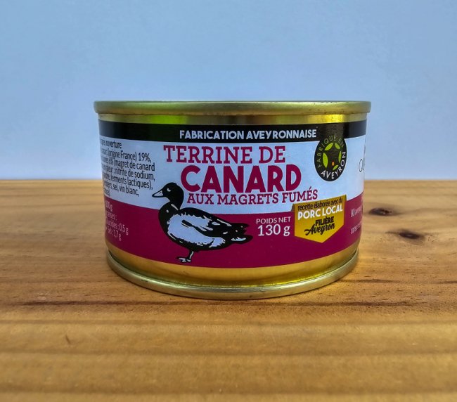 Kachní terina (uzené kachní prso) – 130g