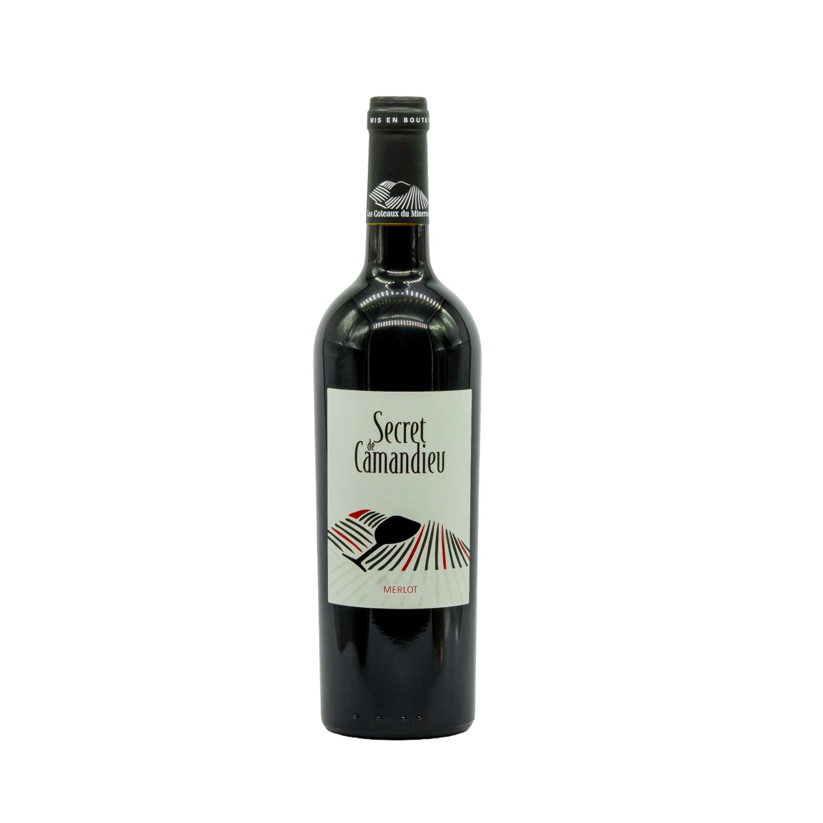 Červené víno Secret de Camandieu Merlot – 13,5% vol. - 750 ml