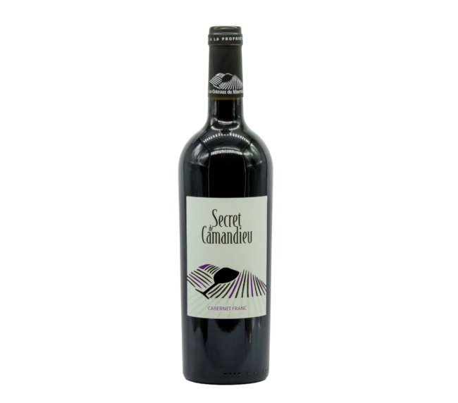 Červené víno Secret de Camandieu Cabernet Franc – 13,5% vol. - 750 ml