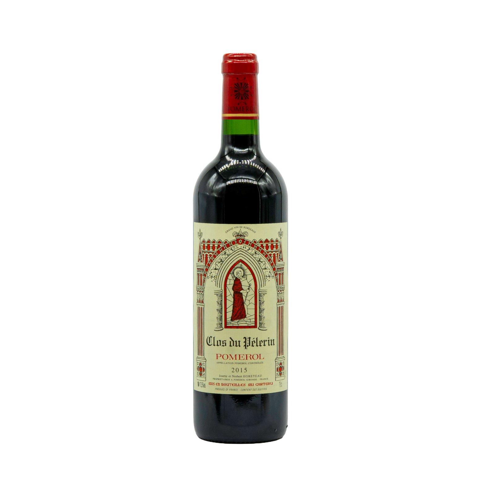Červené víno Clos du Bélerin Pomerol 2015 - 13,5% vol. - 750 ml