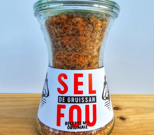 Gruissan – 100% přírodní mořská sůl s příměsí BYLINEK -SEL FOU- No.1 - 330g