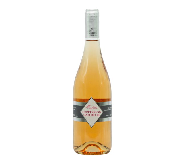 Růžové víno Expression Naturelle - Syrah a Grenache – 12,5% vol. - 750 ml