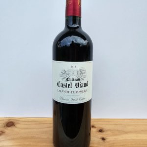 Červené víno Château Castel viaud Lalande-de-Pomerol 2018 - 13,5% vol. - 750 ml