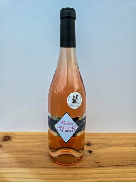 Růžové víno Expression Naturelle - Syrah a Grenache – 12,5% vol. - 750 ml