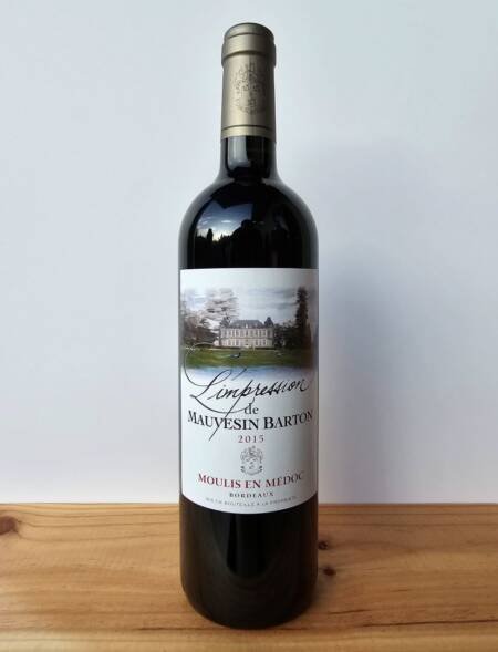 Červené víno L'Impression de Mauvesin Barton - Moulis en Médoc Bordeaux 2015 – 13%vol. - 750 ml