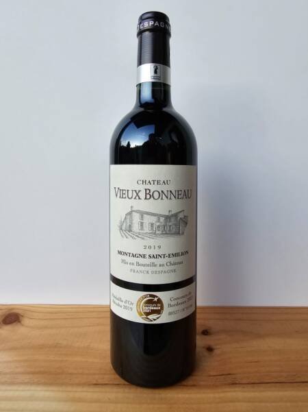 Červené víno Château Vieux Bonneau – Montagne Saint-Émilion 2019 – 14% vol. - 750 ml