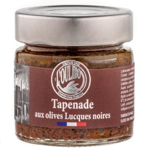 Olivová tapenáda z černých oliv Lucques - 100g