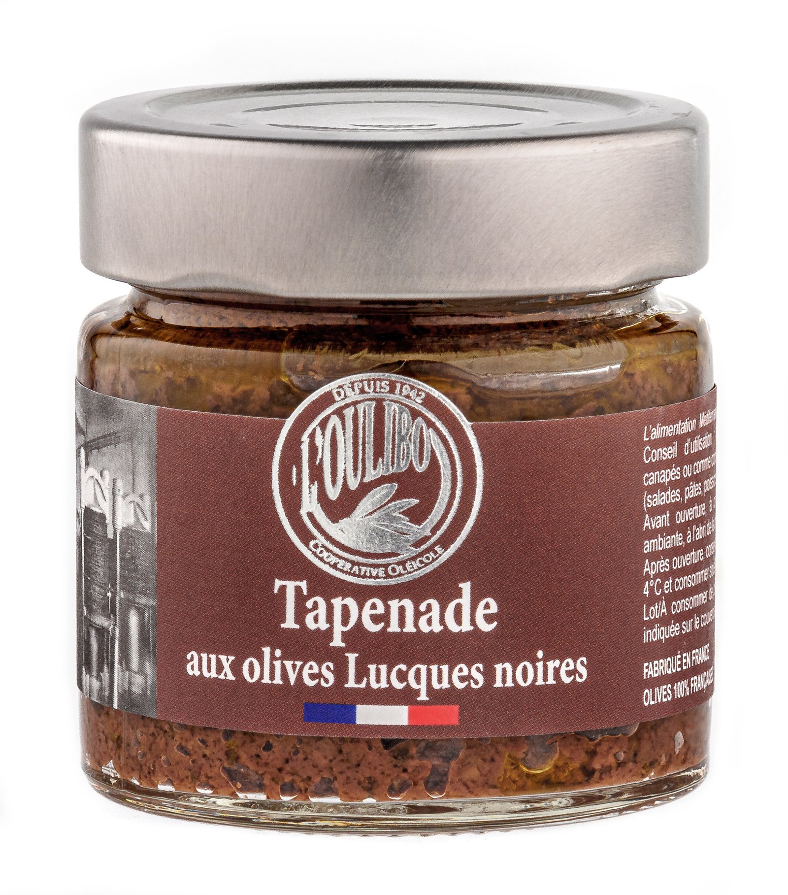 Olivová tapenáda z černých oliv Lucques - 100g