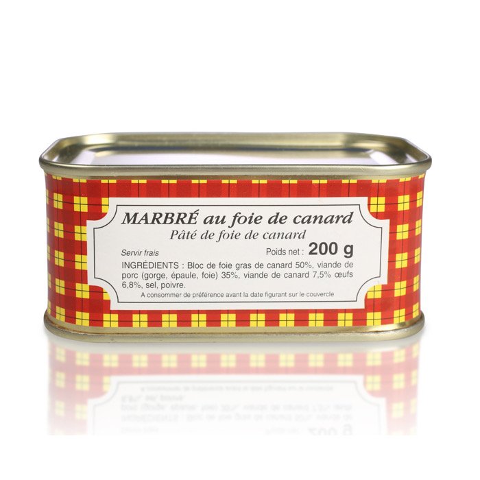 Paštika - Kachní játra - mramorovaná - 200g