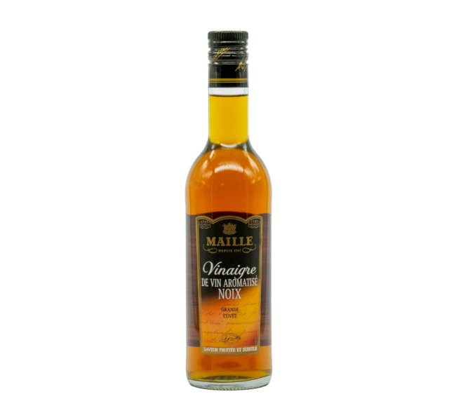 Ocet z bílého vína s příchutí ořechu - MAILLE - 500ml