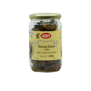 Sušené kaštany - z Ardèche - 420g | Skleněná nádoba