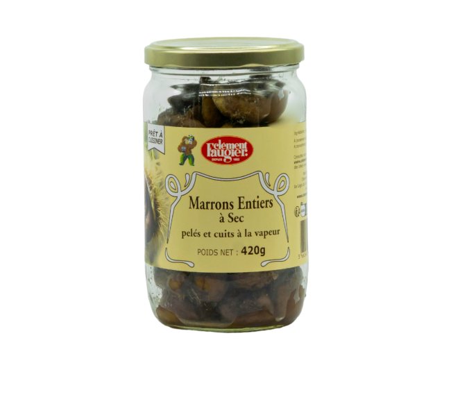 Sušené kaštany - z Ardèche - 420g | Skleněná nádoba