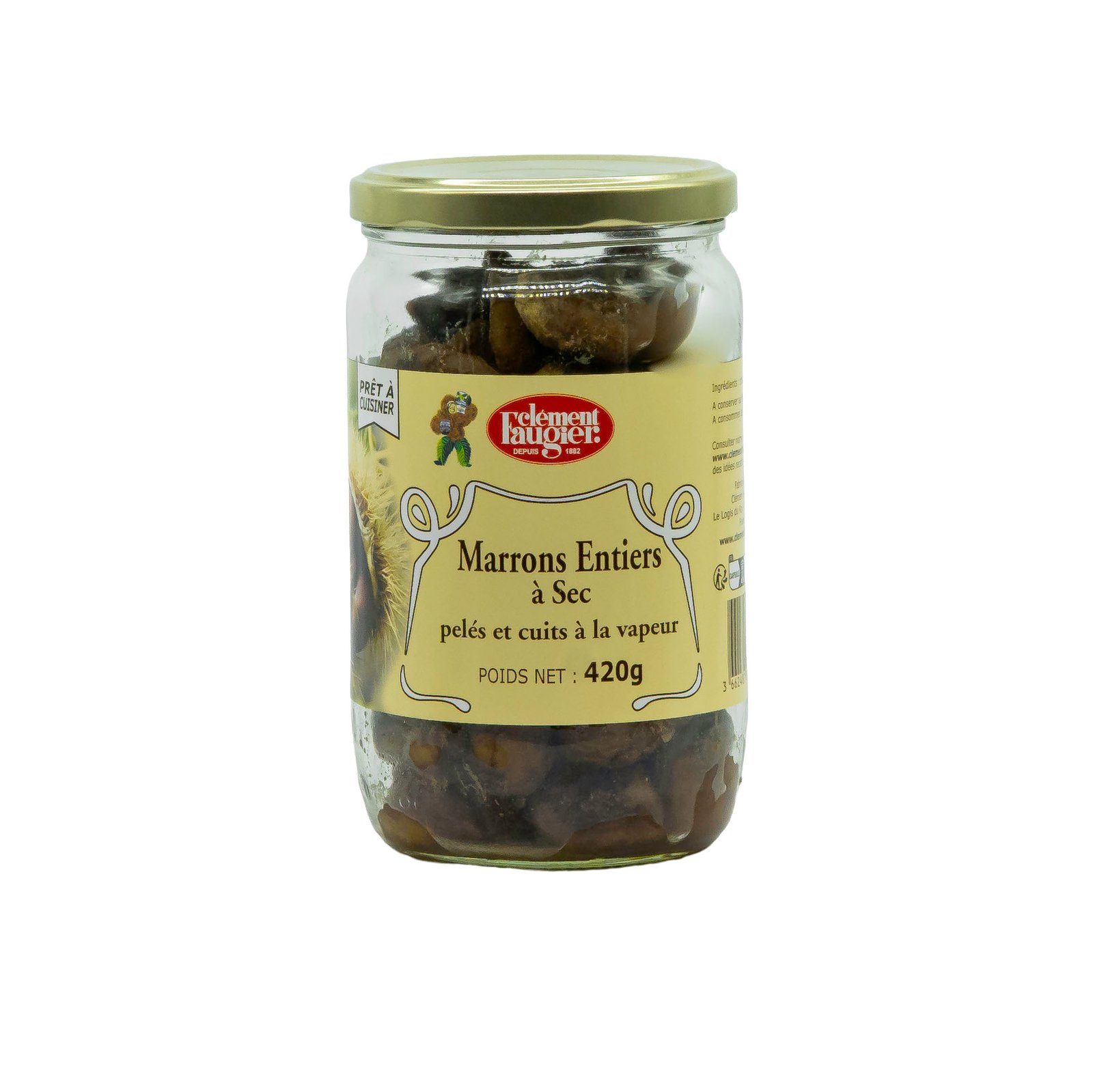 Sušené kaštany - z Ardèche - 420g | Skleněná nádoba