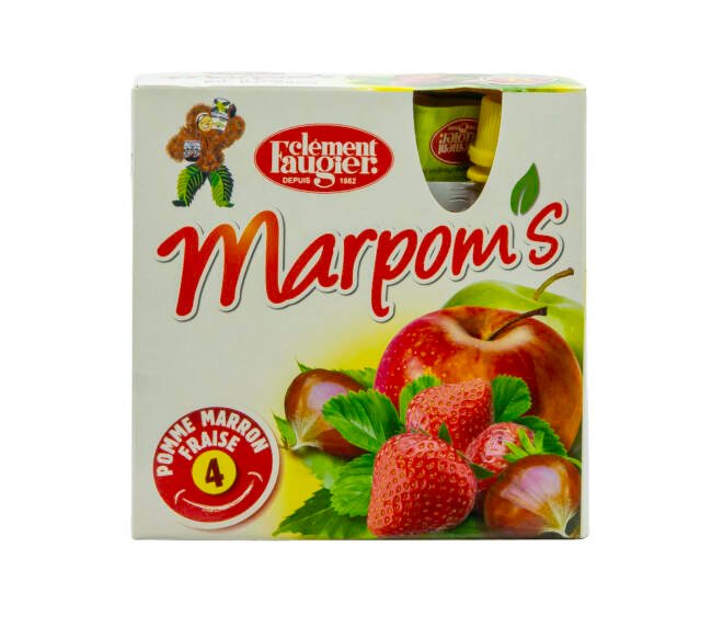 Kapsičky jablko-jahodové Marpom's Pack - 4x 85g