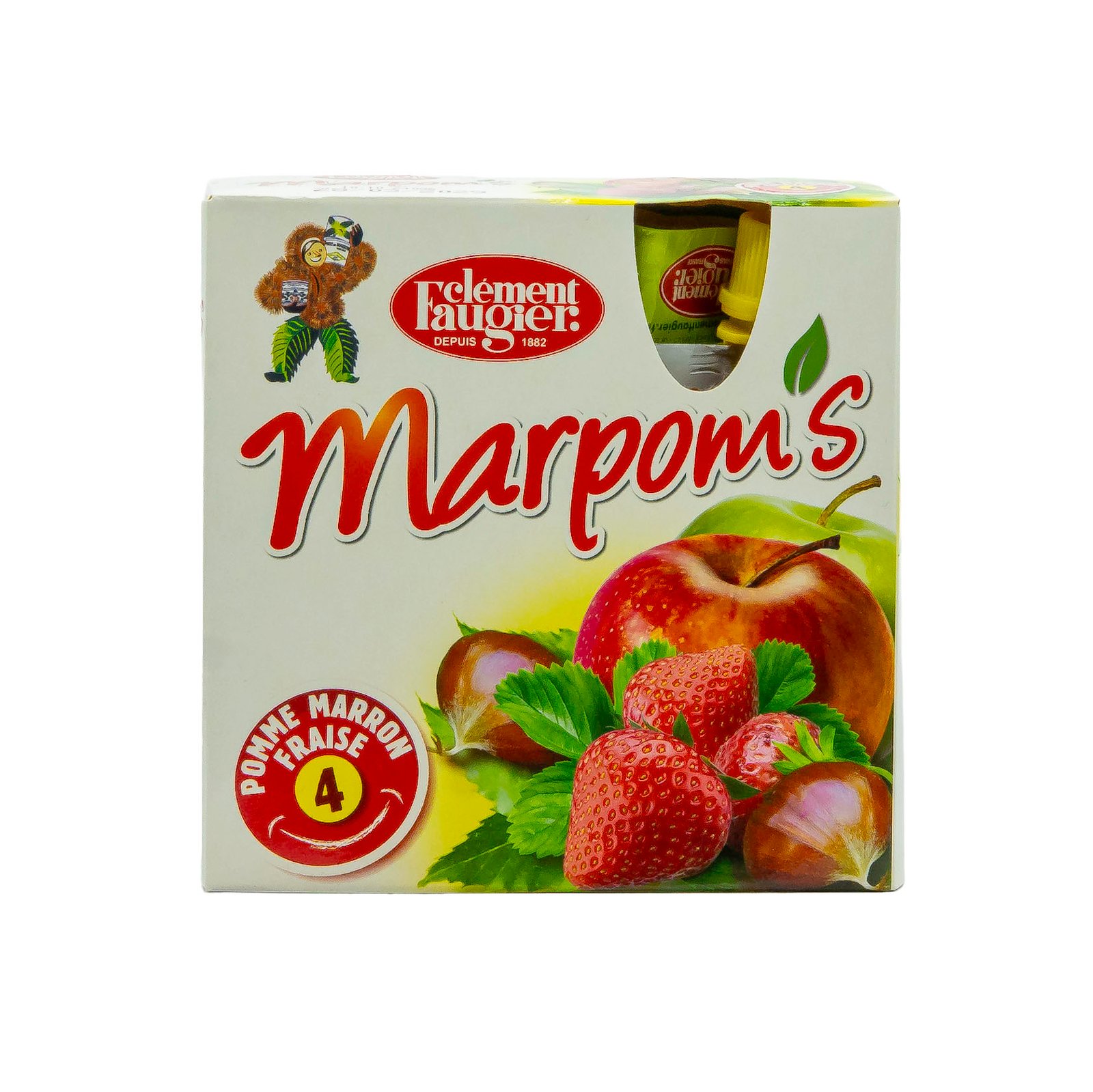 Kapsičky jablko-jahodové Marpom's Pack - 4x 85g
