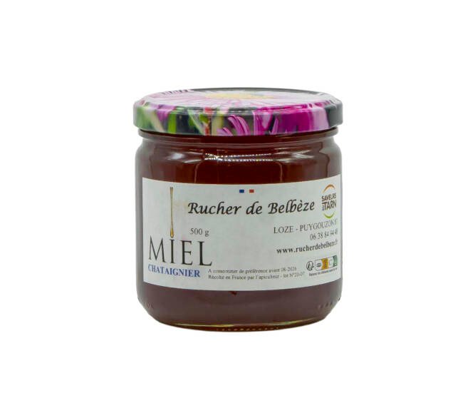Kaštanový med - od farmáře z jižní Francie (Albi) - 500g