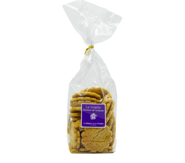 Sušenky z čistého másla s aroma z fialek -150g