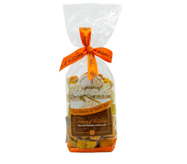 Pomerančovo-citronové křehké liliové sušenky Saint-Just - 110 g