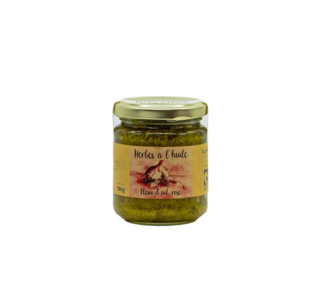 Bylinky v oleji - Růžový česnekový květ 180 g