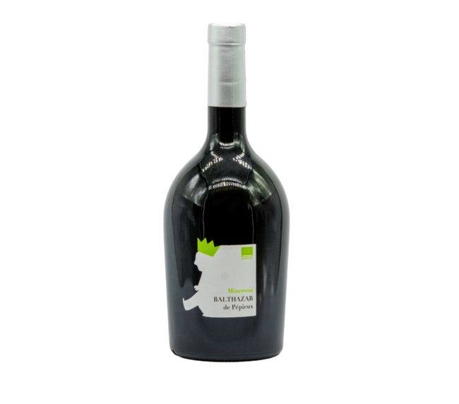 Červené víno BALTHAZAR de Pépieux Minervois – 14%vol. – 750 ml